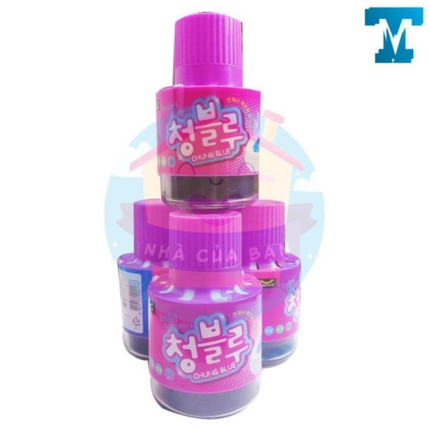Cốc thả bồn cầu diệt khuẩn Hàn Quốc Chung Blue 2500 lần xả 180g