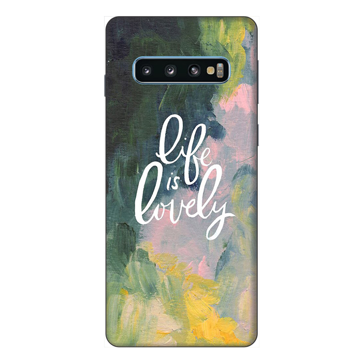 Ốp lưng điện thoại Samsung S10 Life is Lovely