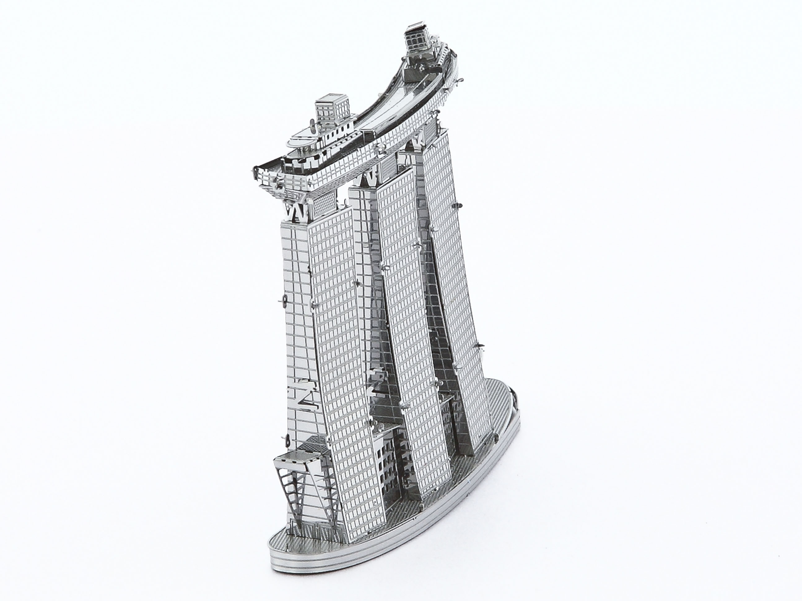 Mô Hình Kim Loại 3D Tự Lắp: Khách Sạn Marina Bay Sands - Mô Hình Giải Trí - Xả Stress, Mô Hình Sưu Tầm, Mô Hình Trang Trí, Quà Tặng Mô Hình