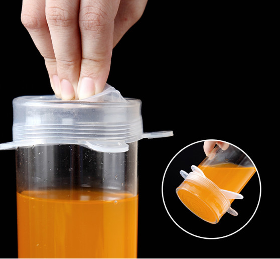 Set 6 Miếng Bọc Thực Phẩm Silicone Chịu Nhiệt Tốt - 139g