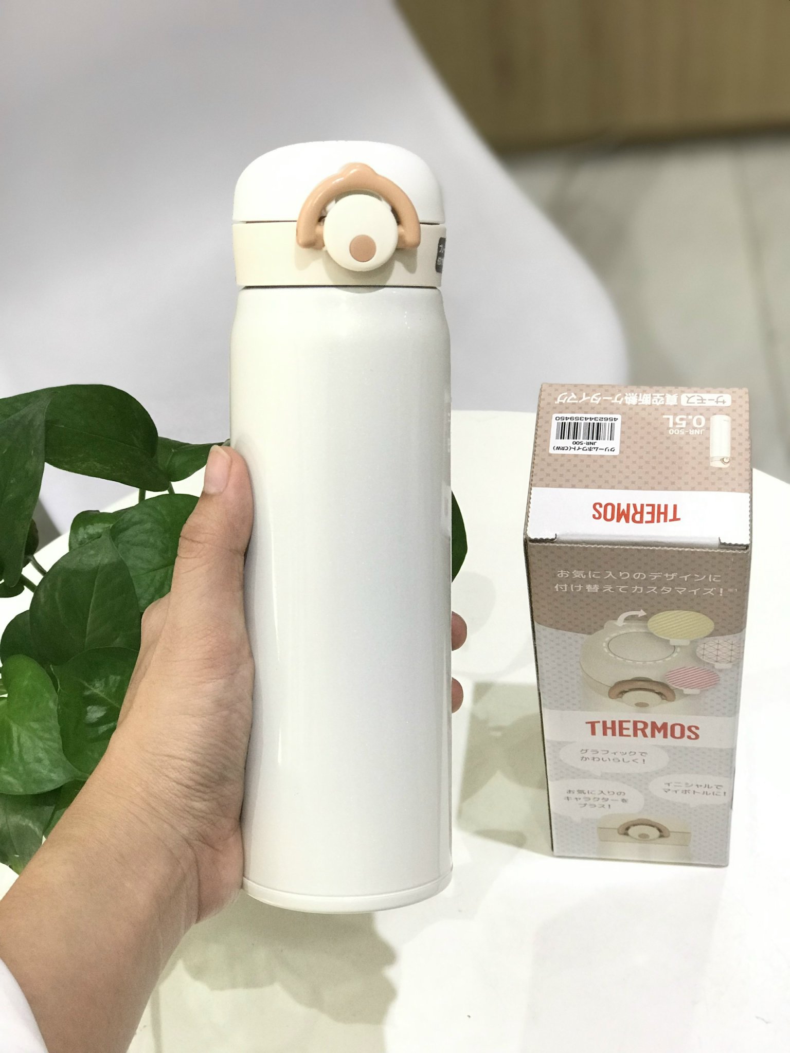 Hình ảnh Bình giữ nhiệt Thermos nút bấm JNL-502 - Dung tích 500ml - Hàng chính hãng bảo hành 12 tháng