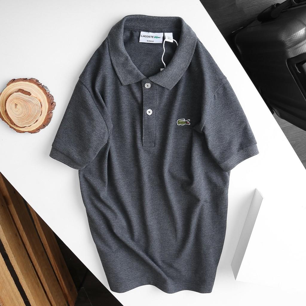 Áo Thun Polo Thêu Cá Sấu Chất Dày Dặn