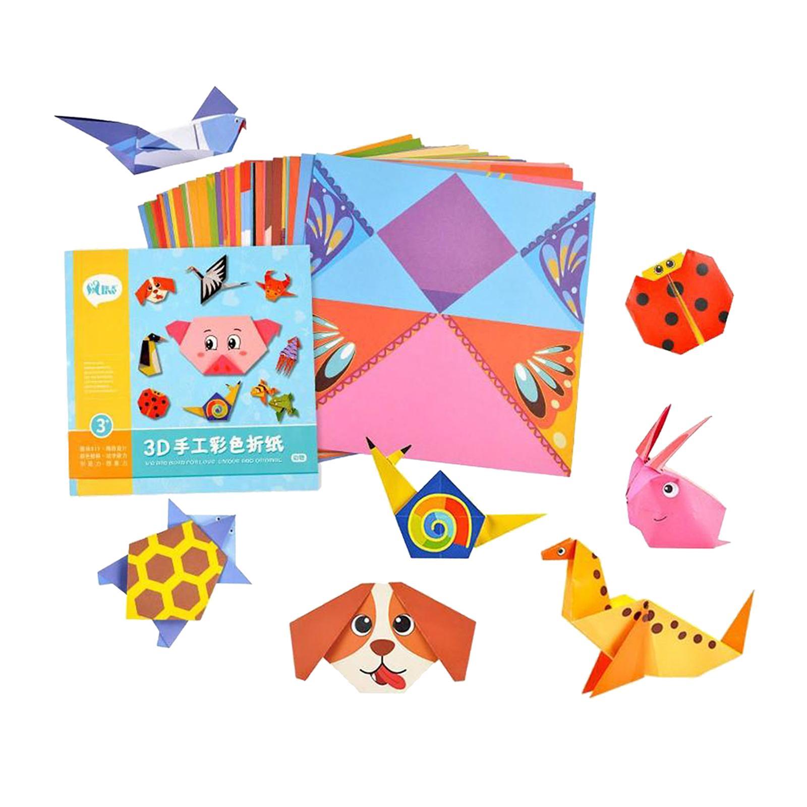 Origami Paper Paper Baby Education Toys for Craft Lessons Kids Gift Animal