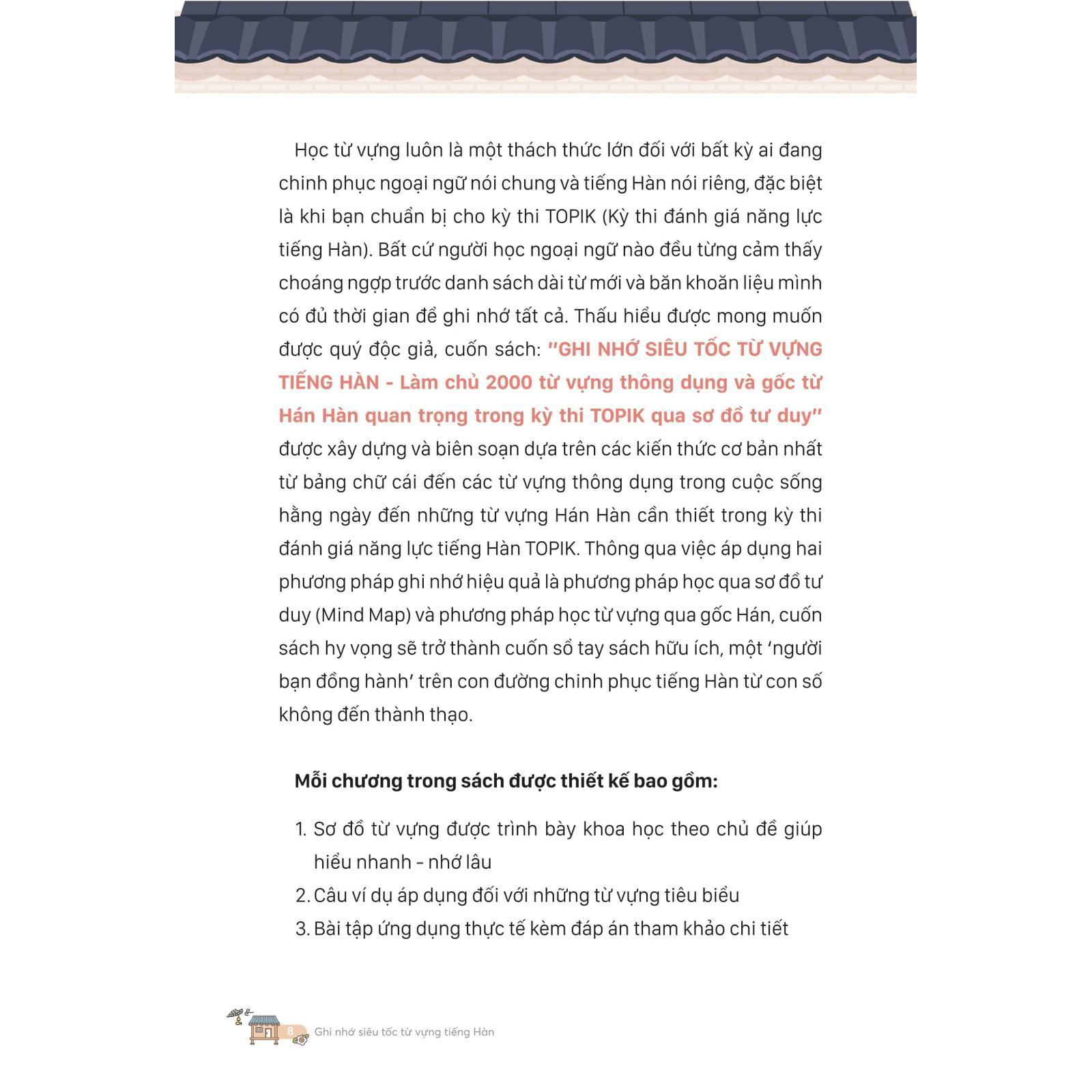 Ghi Nhớ Siêu Tốc Từ Vựng Tiếng Hàn - Bản Quyền