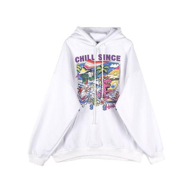 Áo hoodie goyangi Unisex LISA oversize phong cách hàn quốc