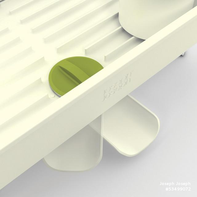 Joseph Joseph - Kệ để chén đĩa cao cấp Extend Expandable Dish Drainer White 850710