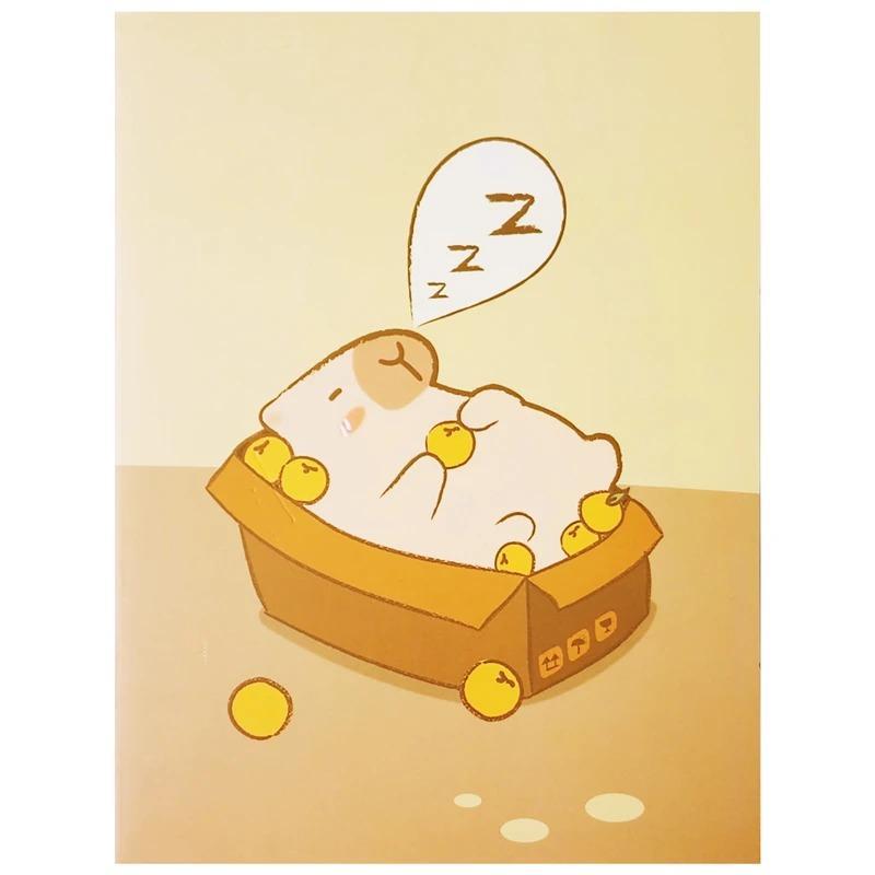 [MUA 5 TẶNG 1] Tập Học Sinh Capybara - 4 Ô Ly - 200 Trang 70gsm - The Sun - Mẫu 4