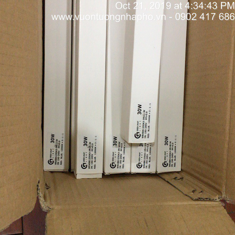 Đèn Trồng Cây Hoa Lan trong nhà LED Smart Light giúp bổ sung ánh sáng để cây hoa lan phát triển tốt và ra chồi nhanh (Dài 1.2m/Bộ)