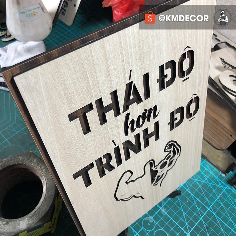 Tranh treo tường gỗ, tranh văn phòng
