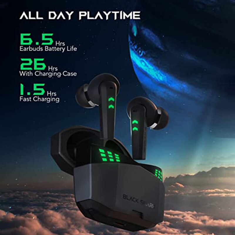 [Hàng Chính hãng] Tai Nghe Gaming Bluetooth TWS Xiaomi Black Shark Lucifer T6 【Độ trễ 35ms ◆ Bluetooth 5.2 ◆  Thời gian dùng tới 26h】