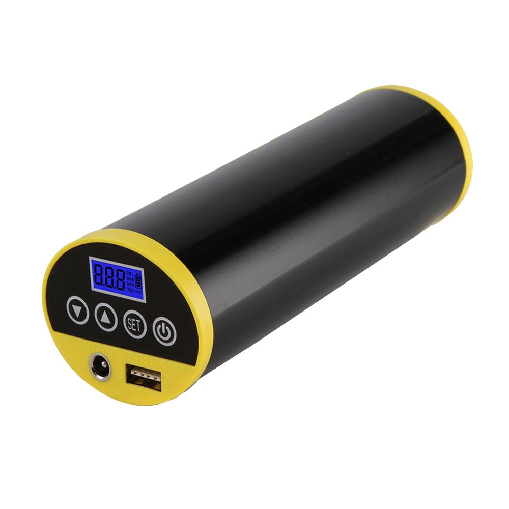 Rechargeable Digital Car Tire Pump Air Compressor Portable Mini Air Inflator Hand Held Tire Pump with Digital LCD LED