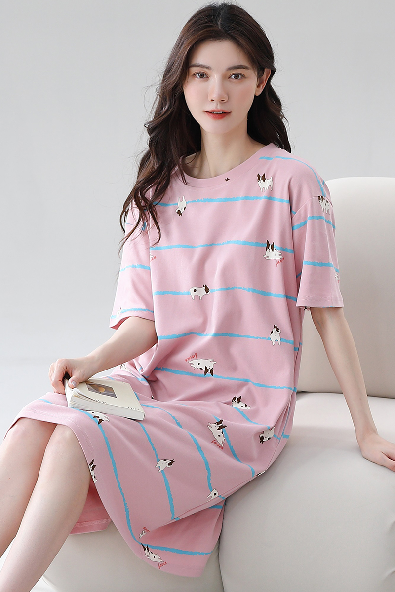 Váy mặc nhà cotton 8841