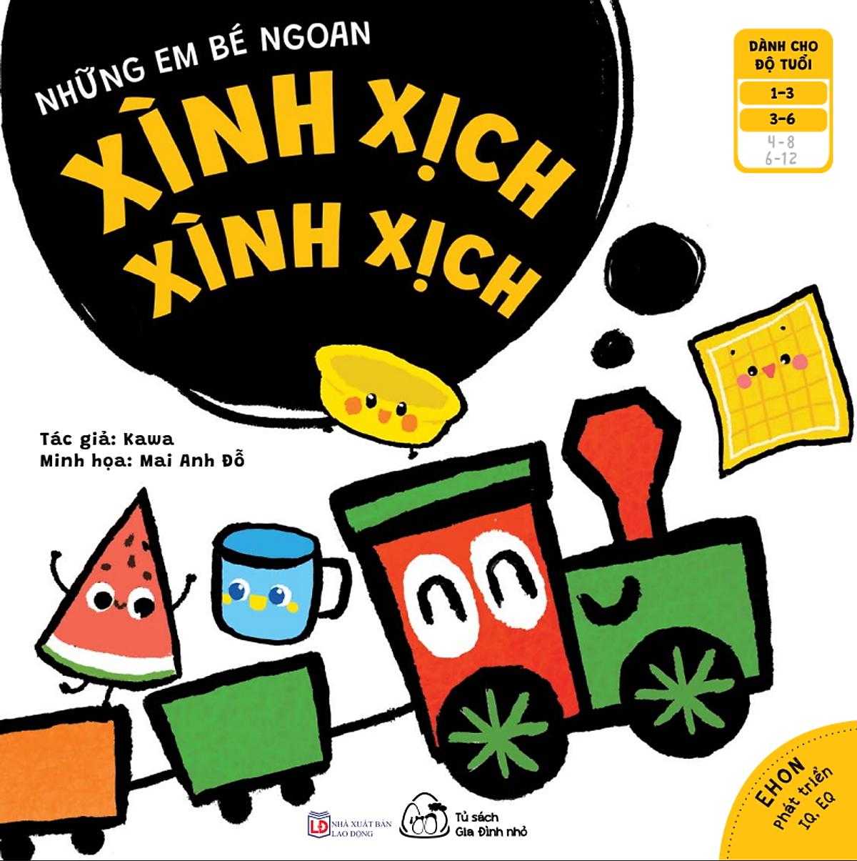 Sách Muki - Bộ 6 Cuốn Ehon Phát Triển IQ, EQ: Những Em Bé Ngoan