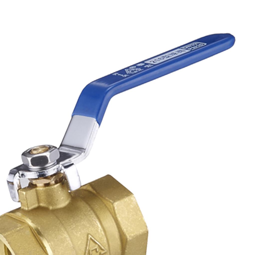 Nặng Đồng Bóng Van 3/4 ''NPT Nữ Ren Ống Phụ Kiện Chất Lưu Van Cho Không Khí Ga Nước Tinh Dầu chất Lưu Van