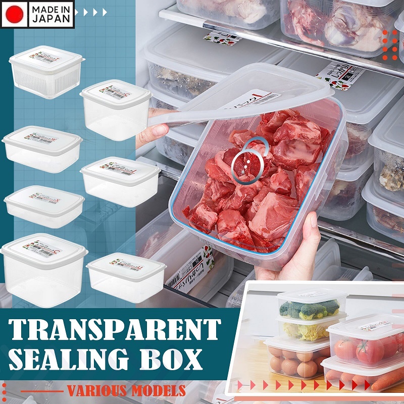Hộp đựng thực phẩm bằng nhựa PP cao cấp 1.3L - Hàng nội địa Nhật