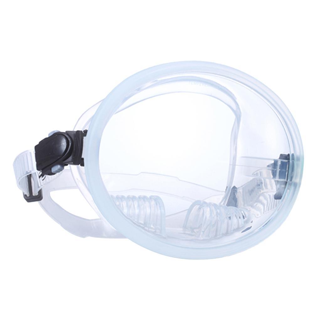 Adult Scuba Diving Full  Anti-Fog Snorkeling Goggles Clear
