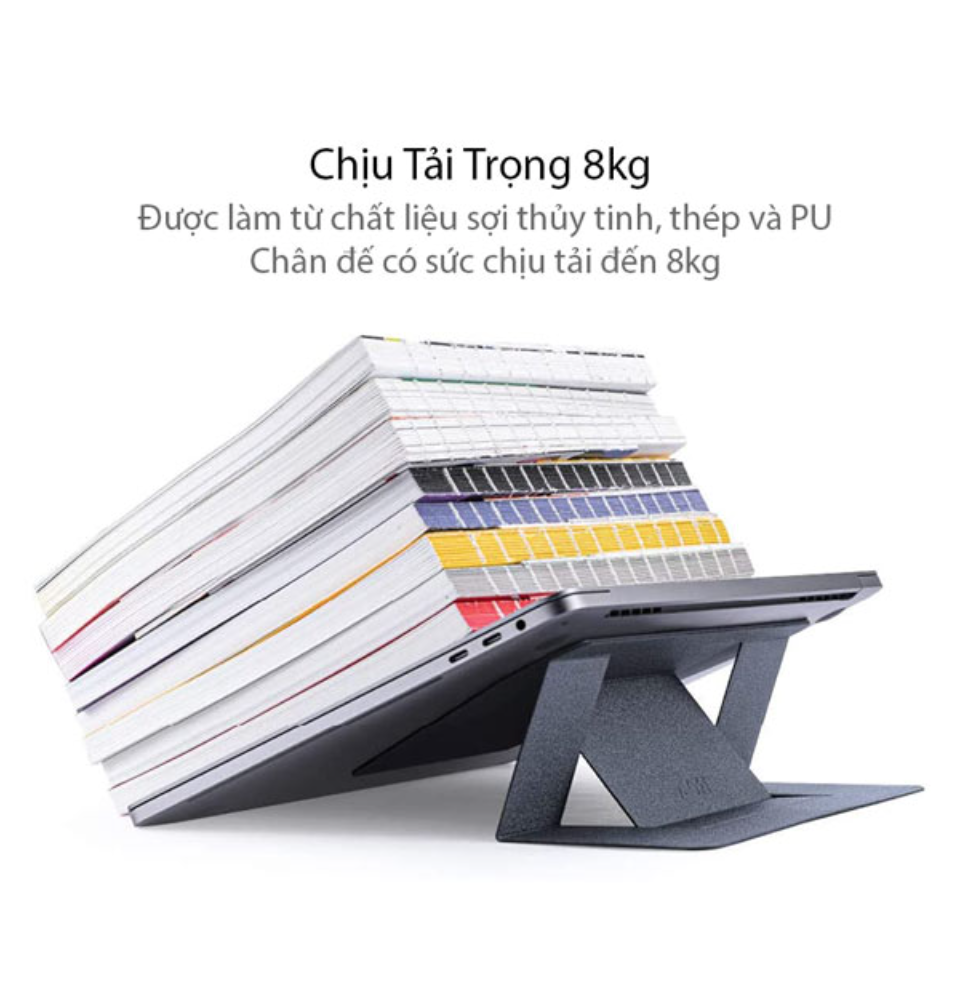 Giá Đỡ Laptop Di Động Siêu Mỏng MOFT Stand - Hàng Chính Hãng