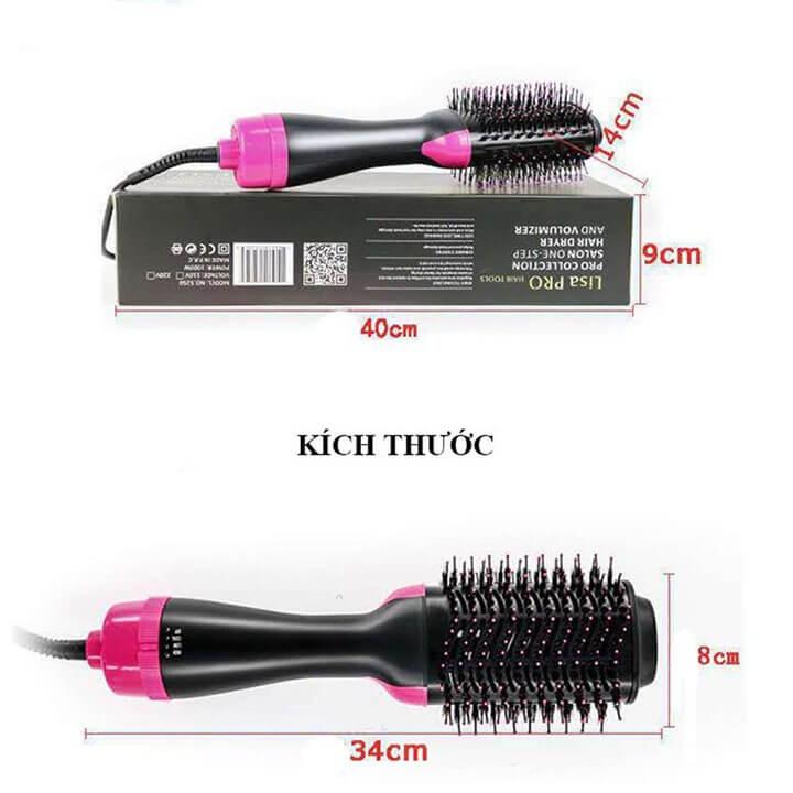 Lược điện sấy tóc đa năng 3 trong 1 One Step, máy sấy tóc uốn, duỗi tạo kiểu làm phồng tóc