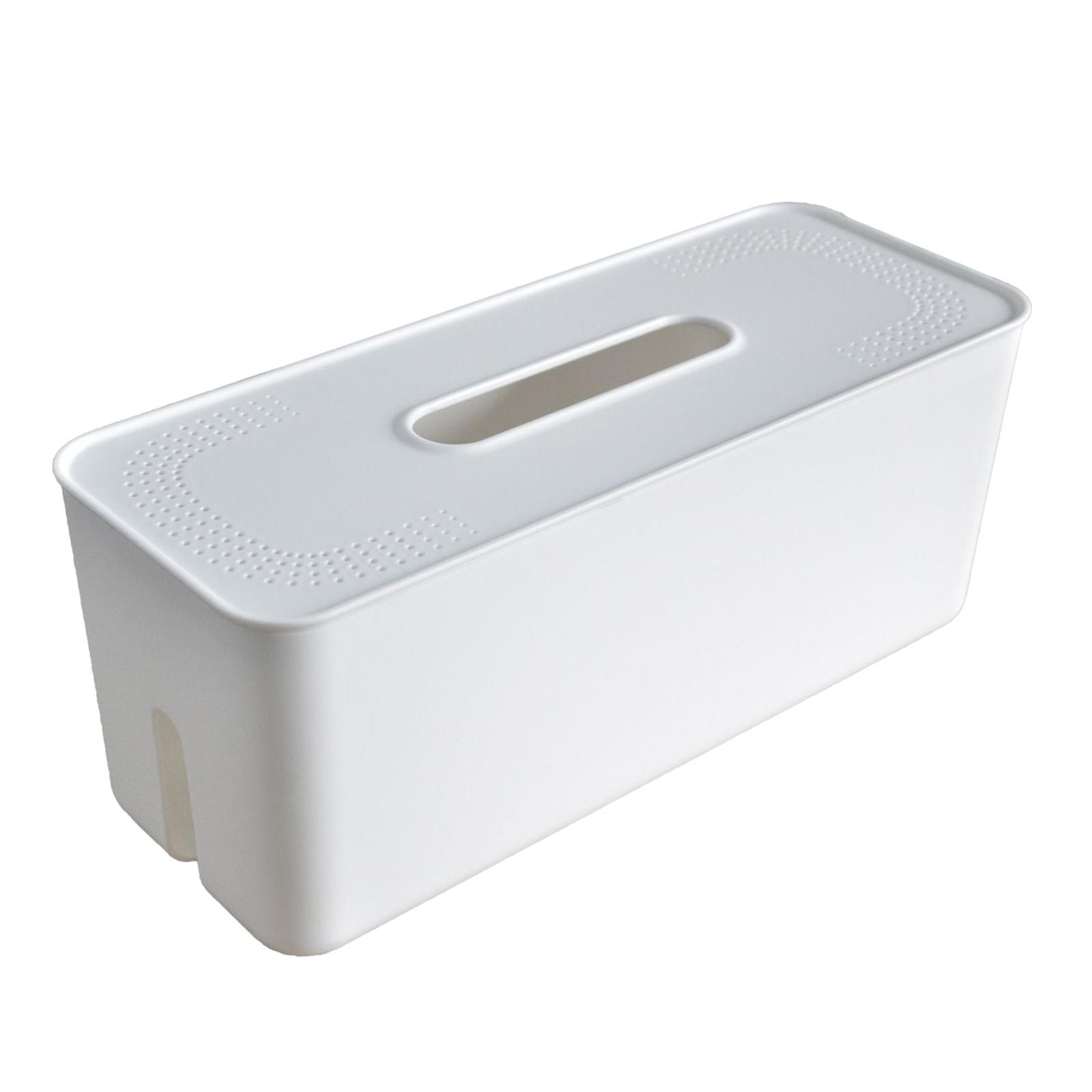 Wall Mounted Cable Management Box Dustproof Medium Cable Protector Box