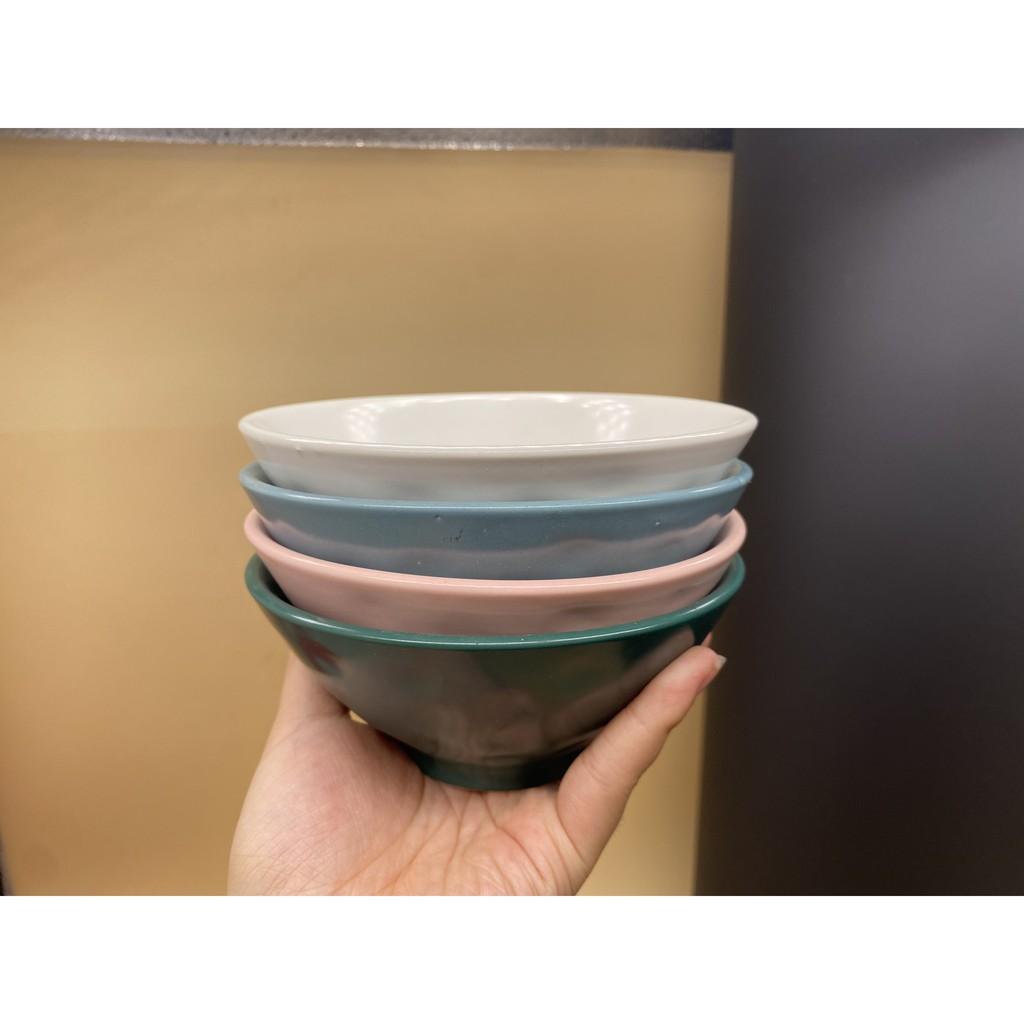 Bát cơm sứ màu pastel men bóng siêu xinh