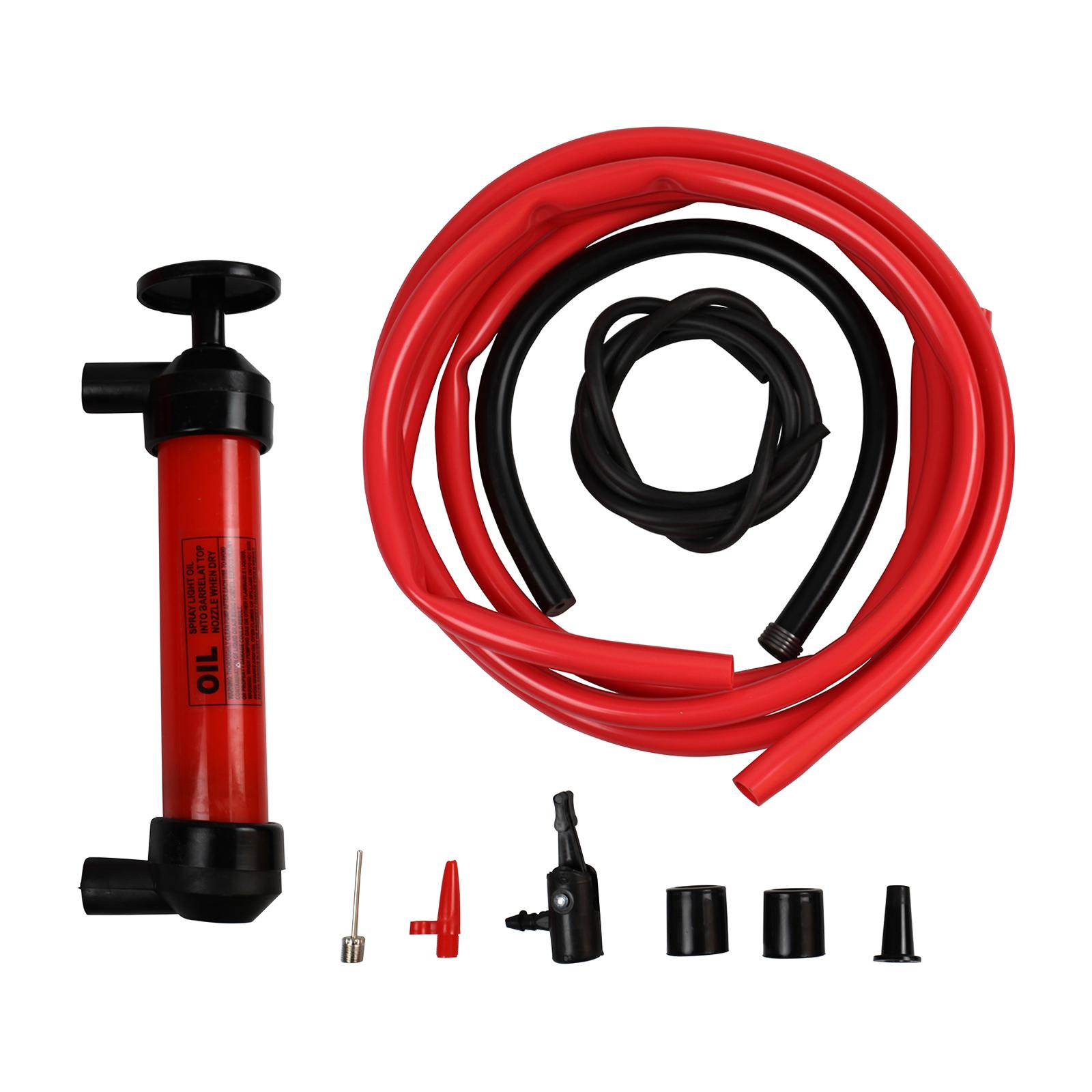 Portable Manual Oil Pump Car Siphon Hose Liquid Oil Transfer Sucker
