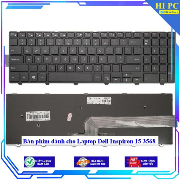 Bàn phím dành cho Laptop Dell Inspiron 15 3568 - Phím Zin - Hàng Nhập Khẩu