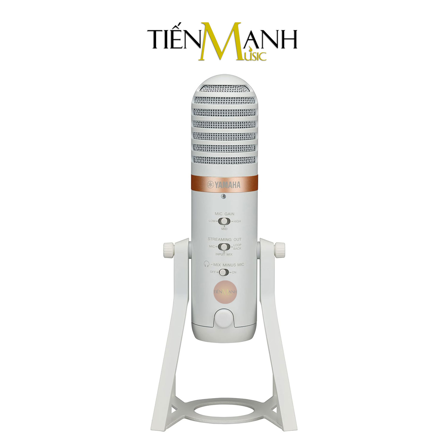 Yamaha AG01 Mic Thu Âm, LiveStream Phòng Studio, Microphone Vocal Condenser Hàng Chính Hãng