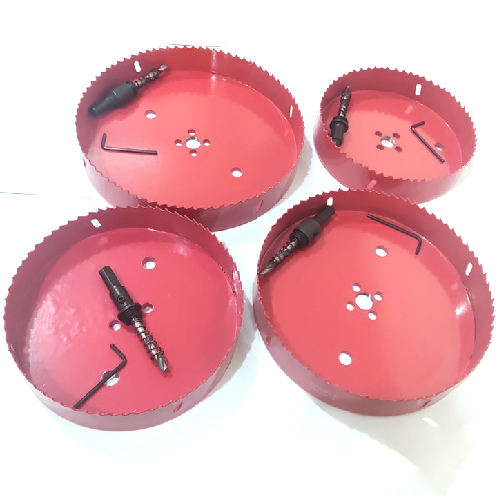 Mũi khoan khoét lỗ gỗ, nhựa, thạch cao đường kính lớn D145-185mm