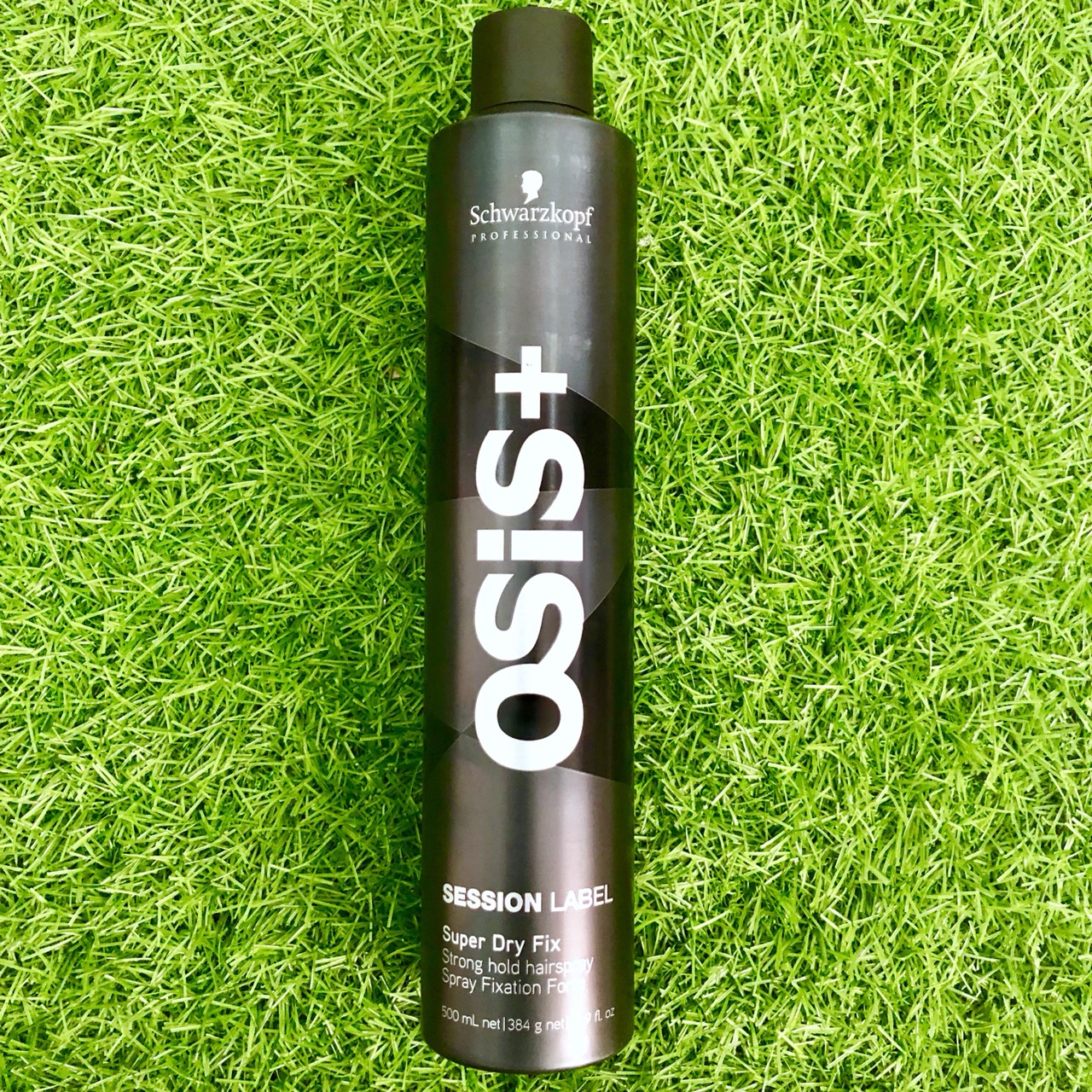 Keo xịt giữ kiểu tóc cứng Schwarzkopf OSIS+ Session Label Super Dry Fix Strong Hold Hairspray 500ml