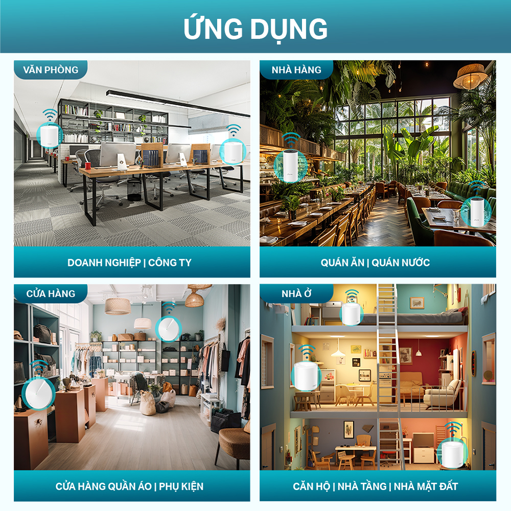 [Hàng Chính Hãng] Bộ Phát Wifi Mesh TP-Link Deco X10 Chuẩn Wifi 6 AX 1500Mbps