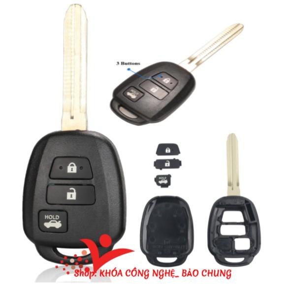 Vỏ chìa khóa xe Toyota Vios đầy đủ các mẫu