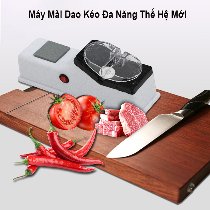 Máy Mài Dao Kéo Điện Đa Năng - Dụng Cụ Mài Dao Chạy Bằng ĐIện Tự Động - Hàng Loại 1 - Chính Hãng MINIIN