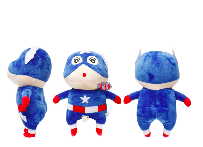 Thú nhồi bông Shin cậu bé bút chì đáng yêu - Size 35cm - Quà tặng gấu bông Cushin siêu nhân đáng yêu.