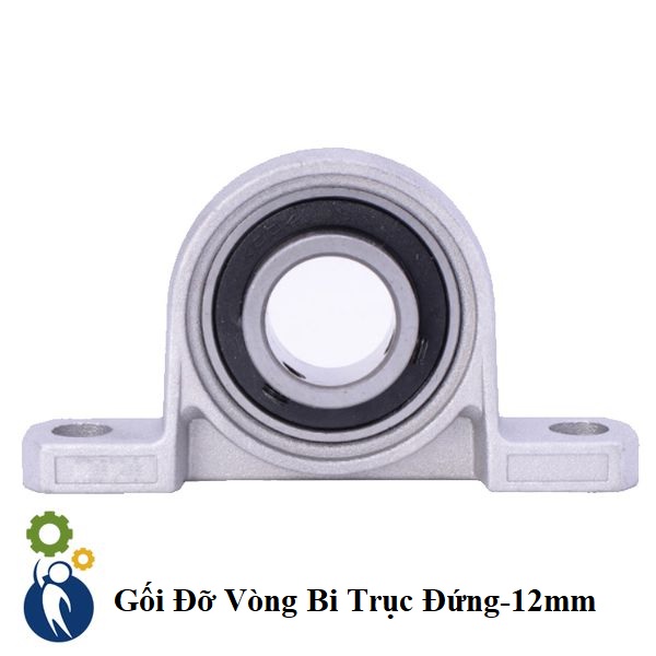 Gối Đỡ Vòng Bi Dạng Đứng Lỗ Trục 12mm