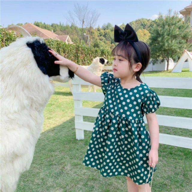 BÁN SỈ VÁY BI CÁNH TIÊN 2 MÀU CHO BÉ