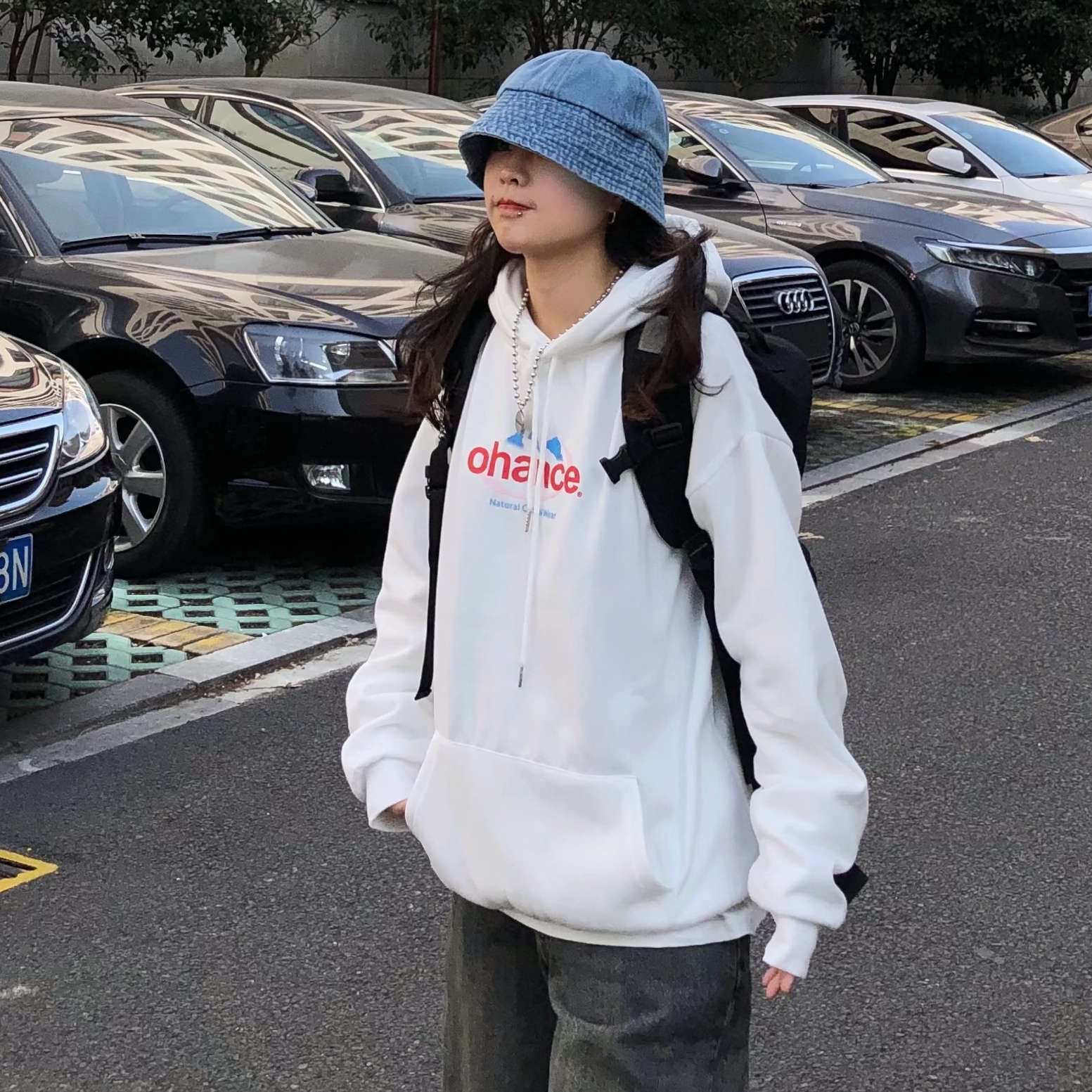 Áo hoodie nỉ bông form rộng phong cách Unisex HD502