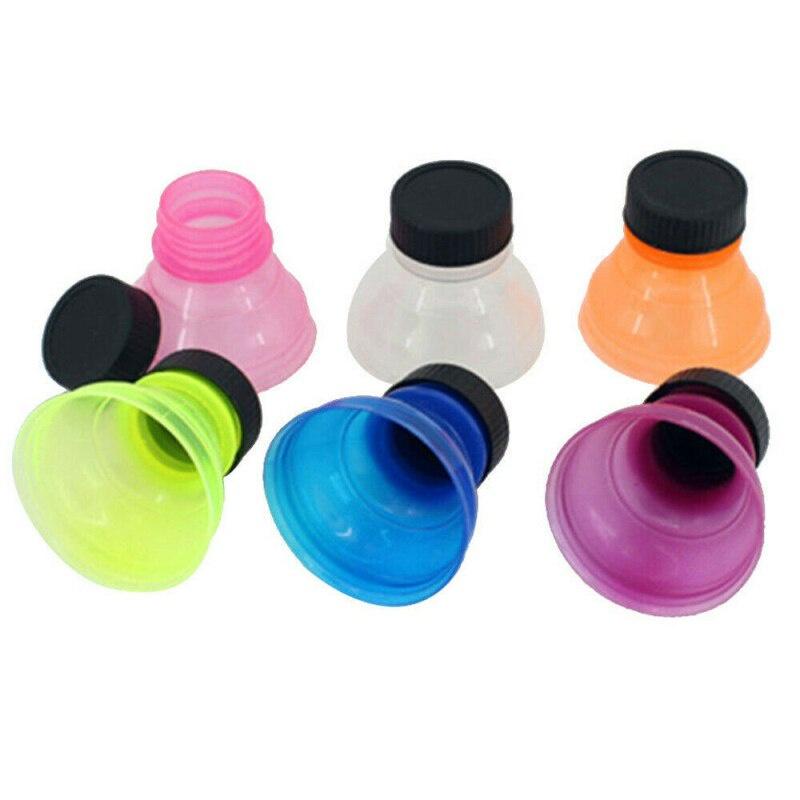 6pcs Reusable Beverage Can Cap Cover Lid Soda Pop Beer Flip Bottles Top Container Snap Leak Proof Sealing Drink Bottle Topper