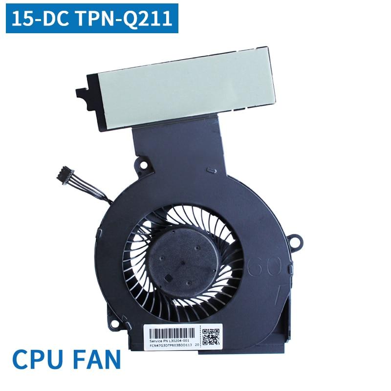 Mới Quạt Tản Nhiệt Cpu Gpu Cho Hp Gaming Nb Wasd 4 5 Pro Iv Omen 15-dc Tpn-q211 L30203-001 L30204-001 G3d