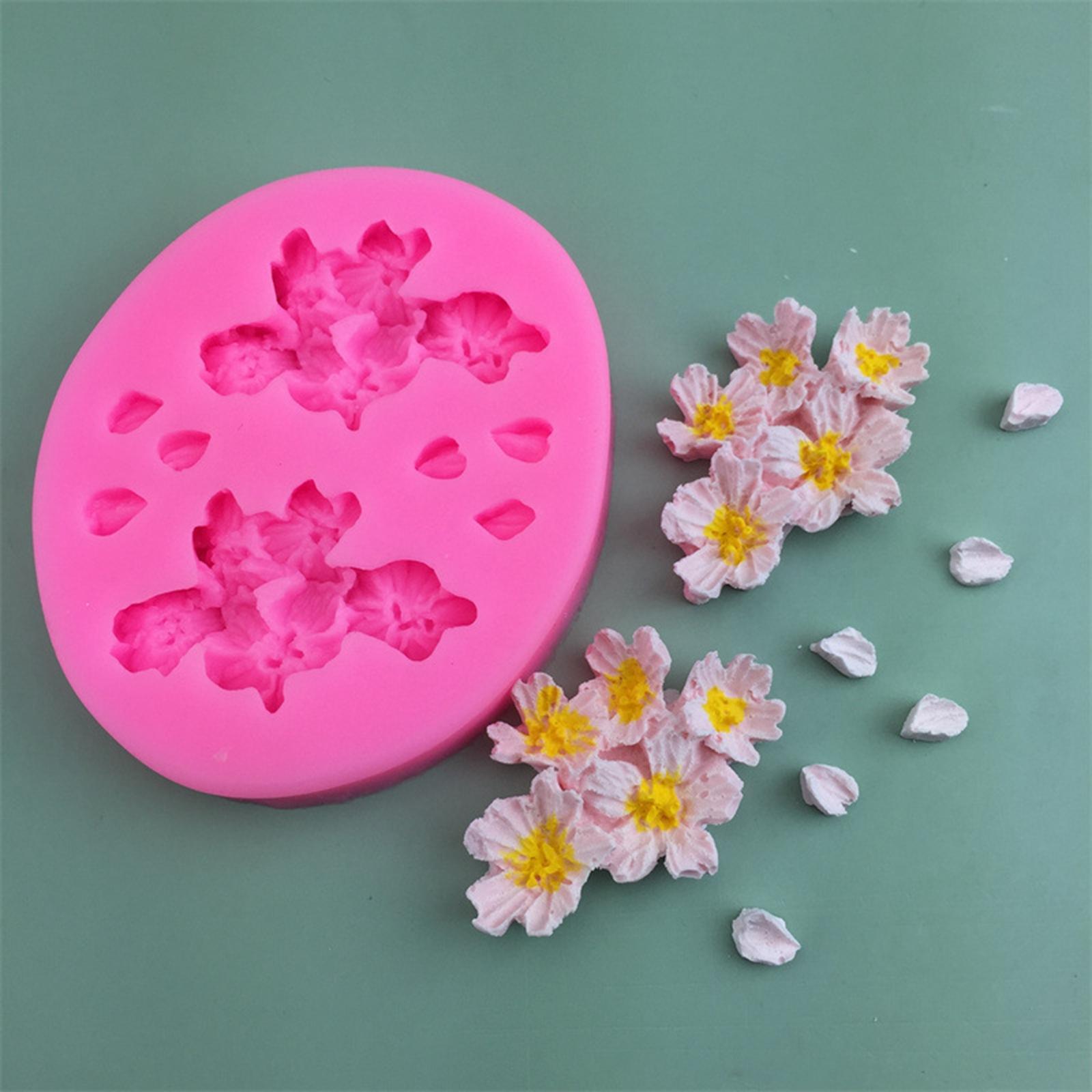 Flower Silicone Model Epoxy Resin Casting for Wedding Party Soap Making