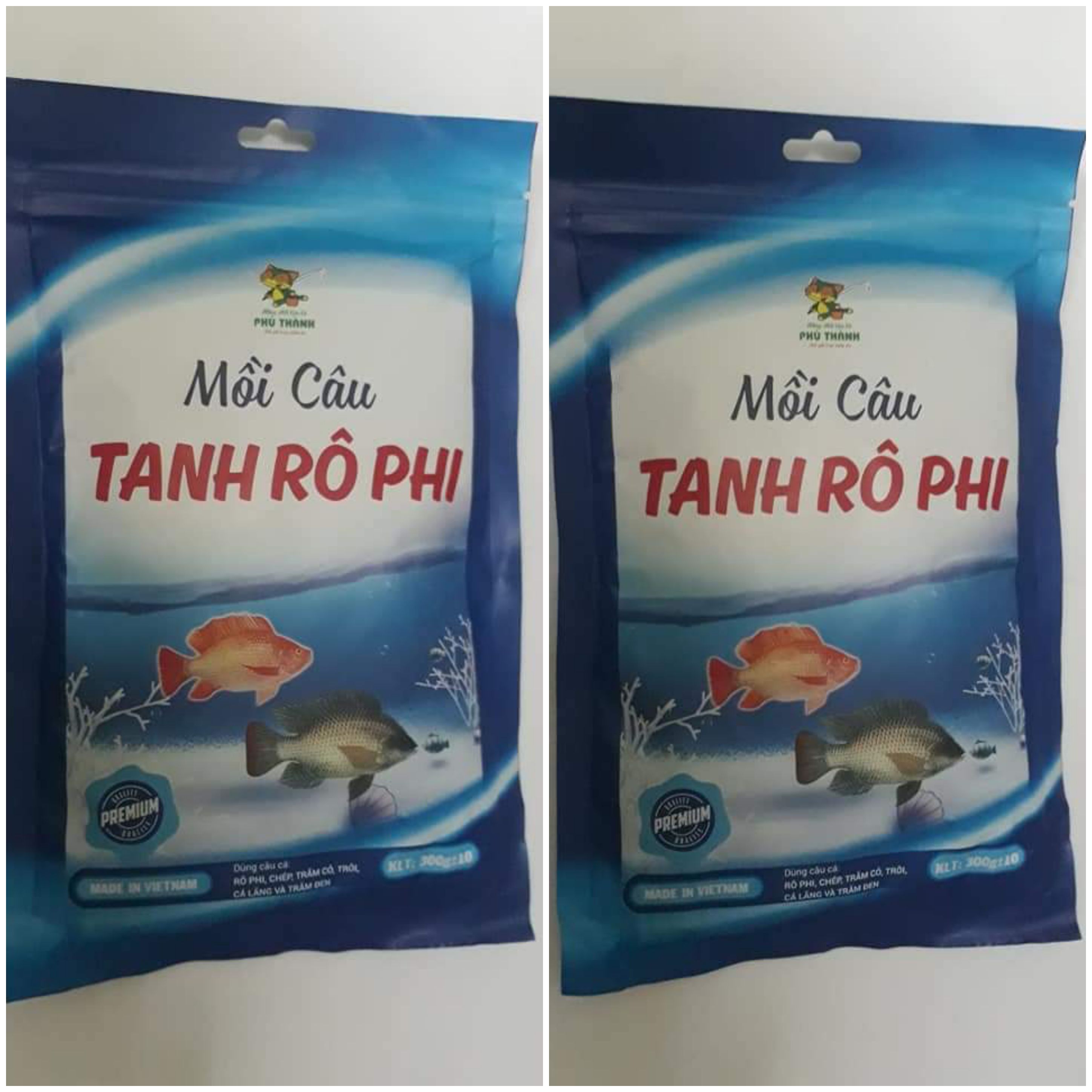 2 gói Mồi Câu Cá TANH RÔ PHI _ Hãng Phú Thành