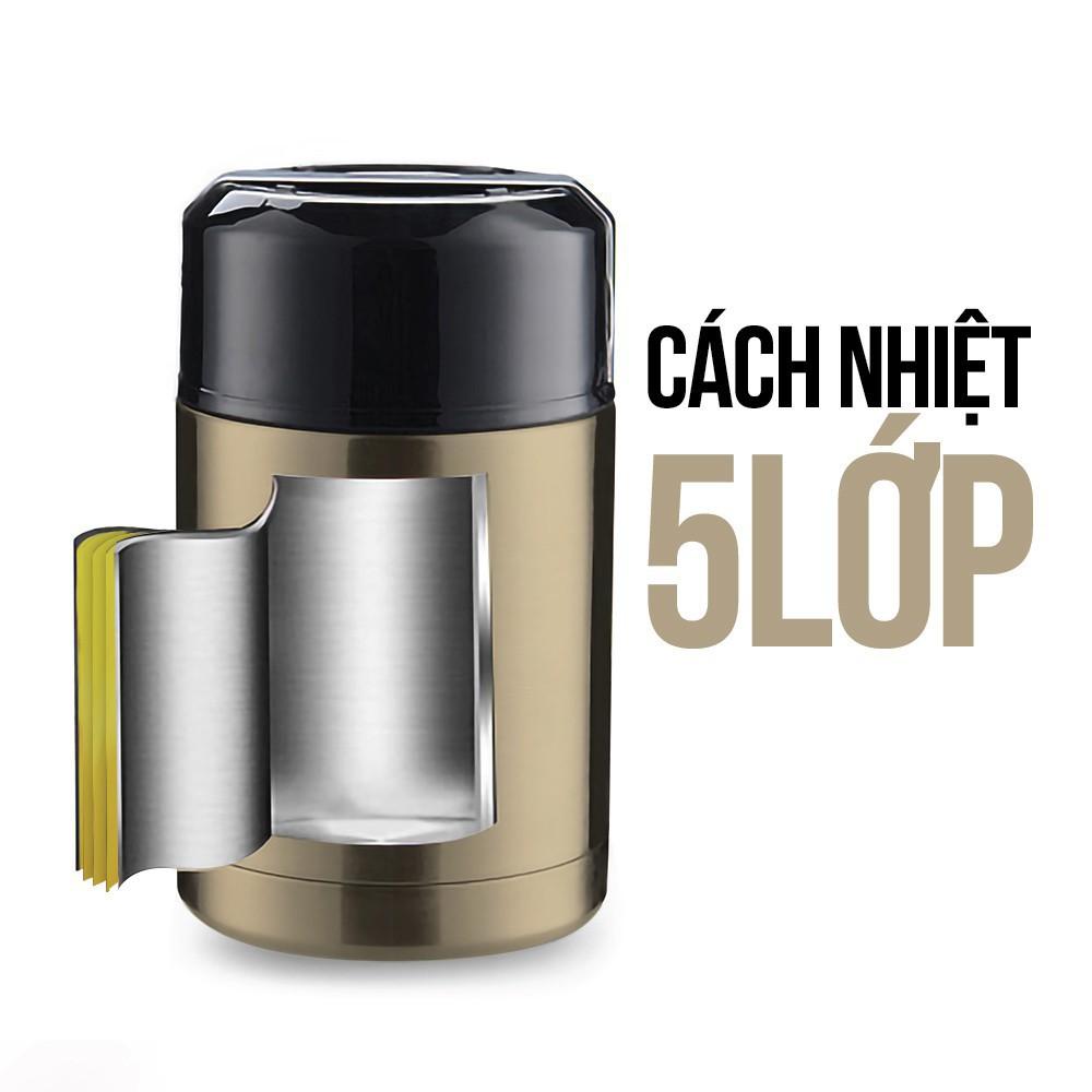 Bình Ủ Cháo Giữ Nhiệt Nhật Bản Tiện Dụng 1000ml - Giao Mẫu Ngẫu Nhiên