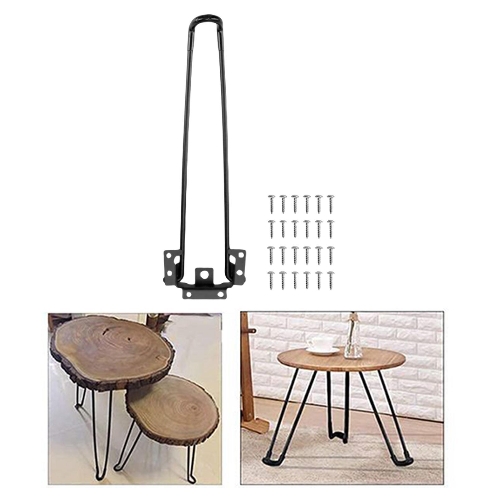 Foldable Hairpin Leg Folding Table Leg DIY Bench Leg for Coffee End Tables