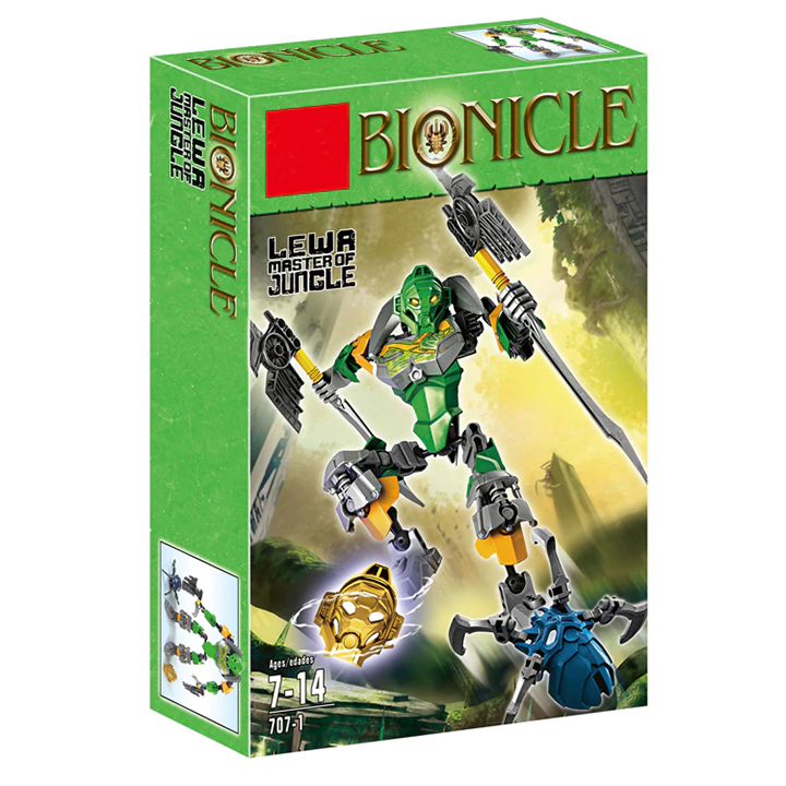 Mô hình đồ chơi Bionicle 707-1 Lewa Jungle - Lego siêu đẳng