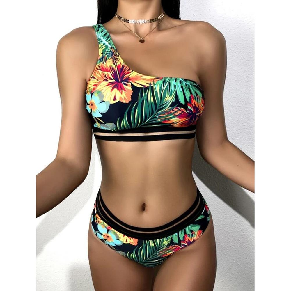Tengweng Đen Lưới Bikini 2021 Bandeau Cao Cấp Gợi Đồ Bơi Nữ 2 Mảnh Bộ Đồ Bơi Áo Tắm Nữ Người Tắm Đi Biển