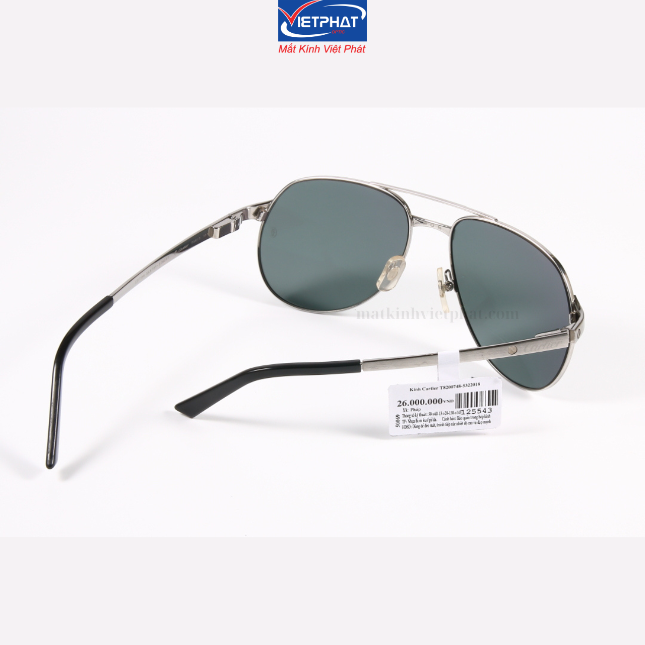 Kính mát Vietphateyewear T8200748-5322018