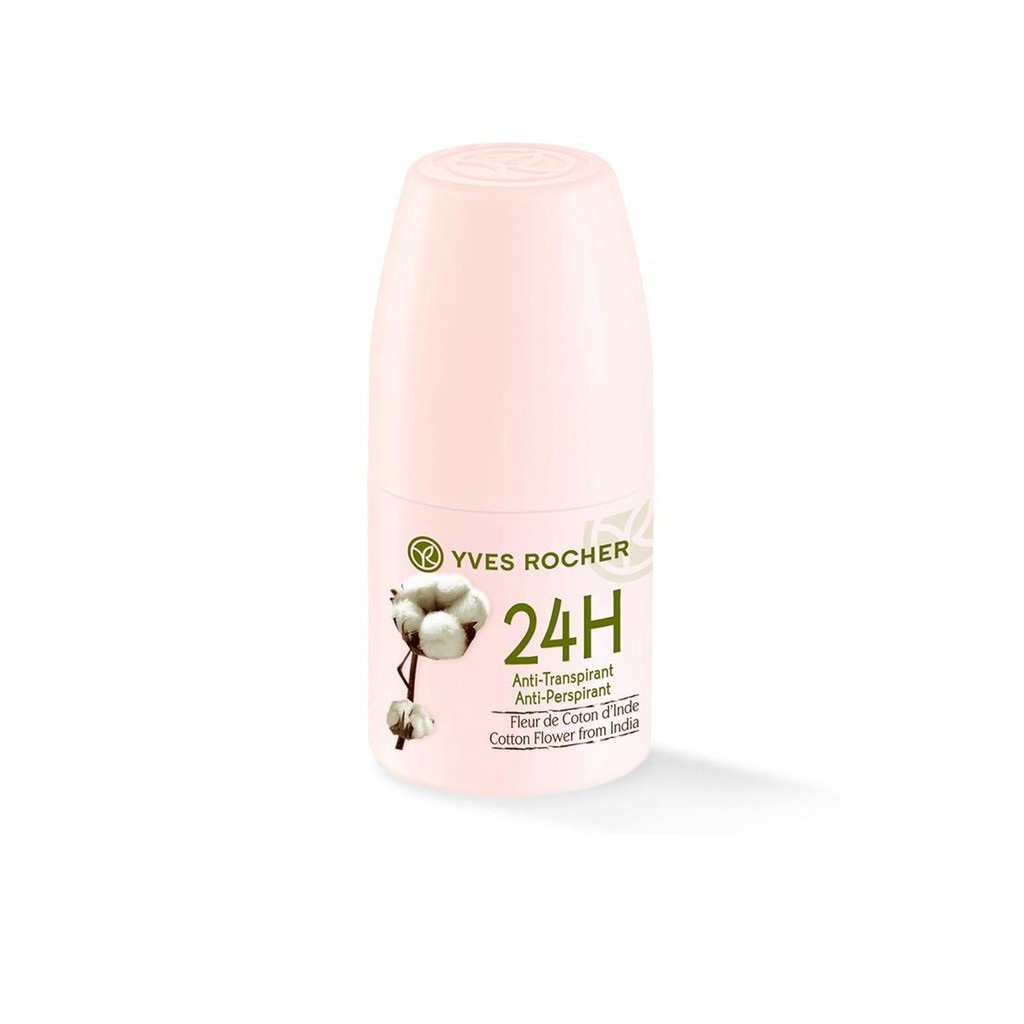 Lăn khử mùi Yves Rocher 24H Anti-Perspiran 50ml