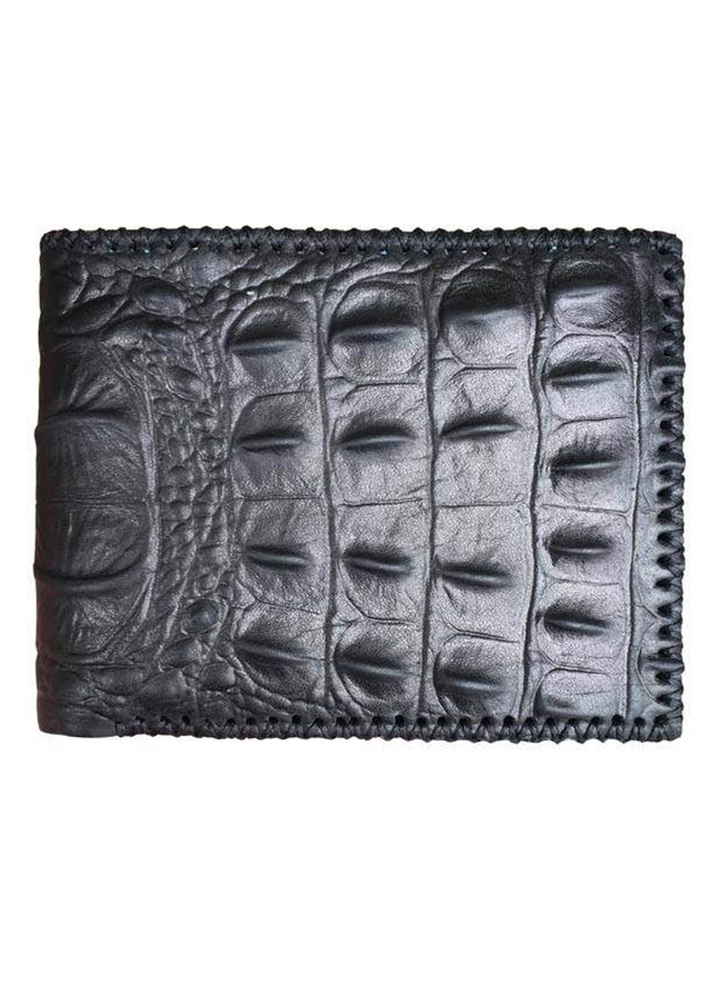 Ví Nam Da Bò Handmade Vân Cá Sấu Nổi DaH2
