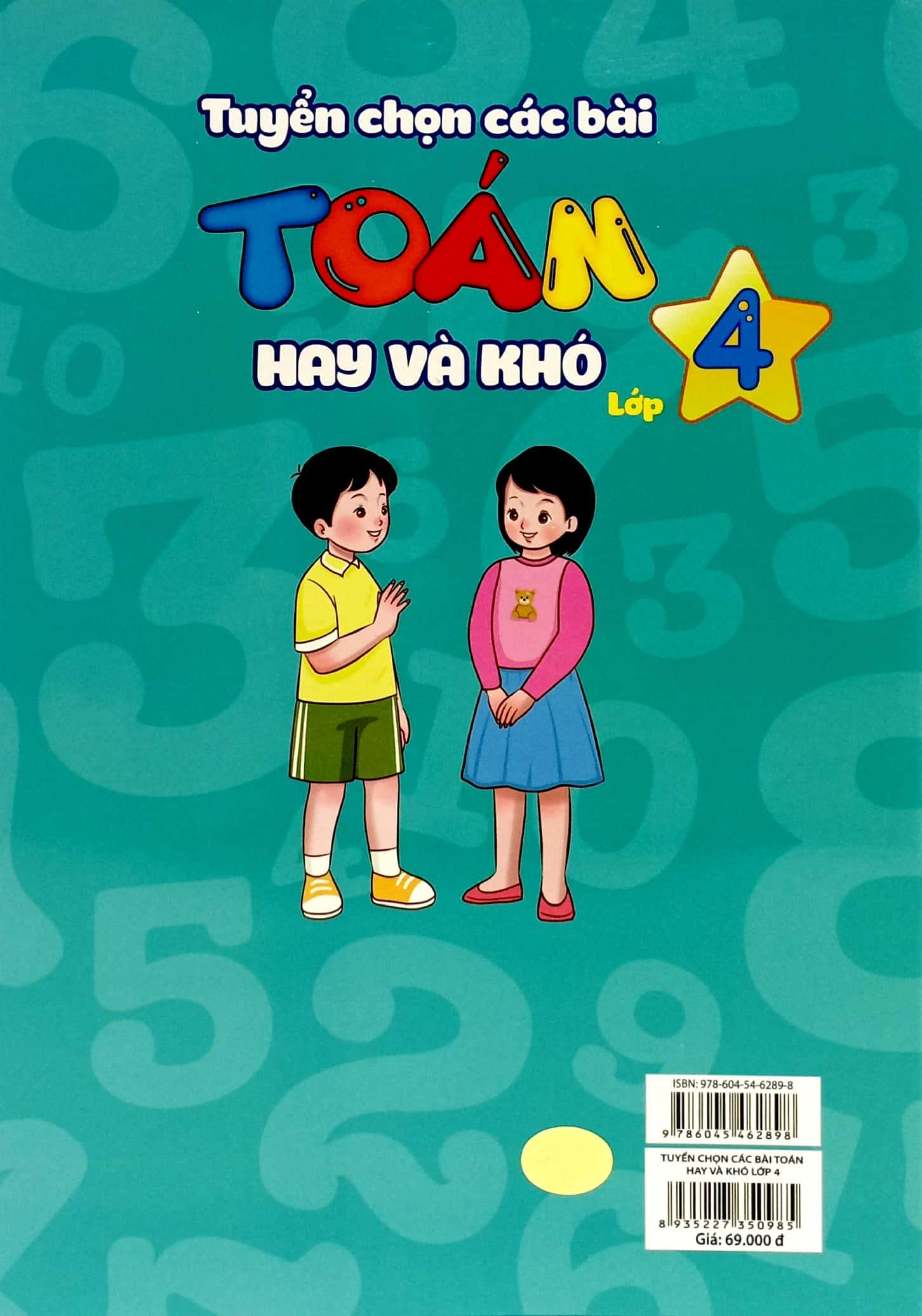 Tuyển Chọn Các Bài Toán Hay Và Khó Lớp 4 (Biên Soạn Theo Chương Trình Giáo Dục Phổ Thông Mới)