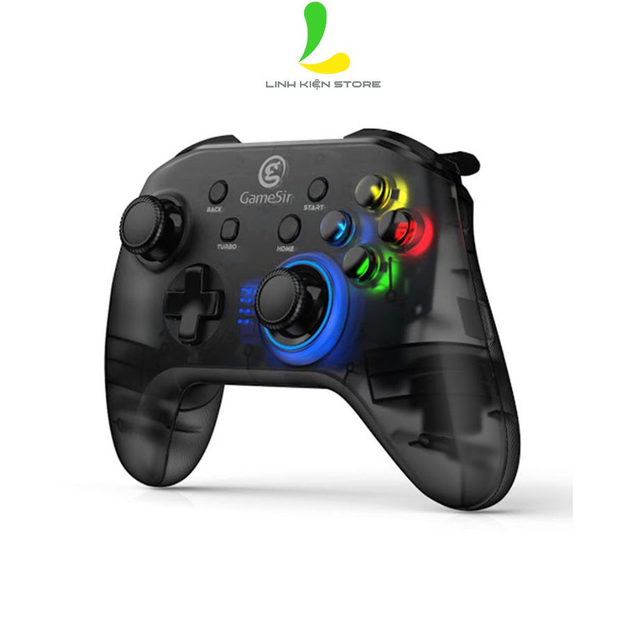 Gamesir T4 Pro | Tay cầm chơi game chuẩn MFI, 6 Axies Gyro hỗ trợ iOS, Android, PC, Switch - Hàng Nhập Khẩu