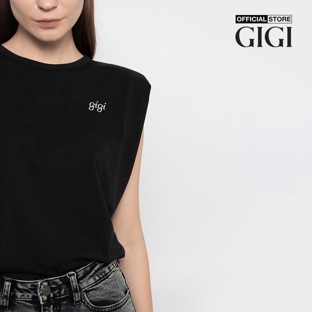 GIGI - Áo thun nữ cổ tròn độn vai thanh lịch G1203T212246